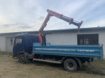 Autodoprava s hydraulickou rukou, 3- stranny sklapac  – fotka 2